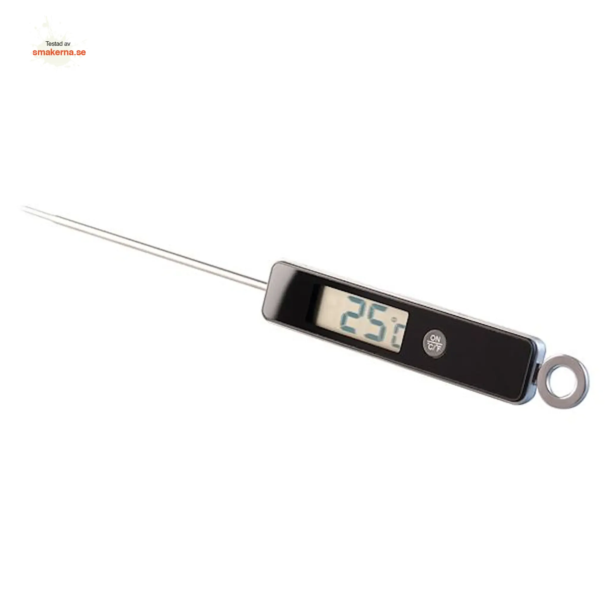 Grad Stektermometer Svart Digital 26 cm